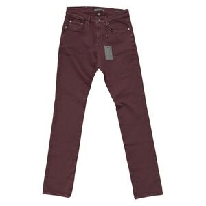 John Varvatos J702 Slim-Fit Jeans Ox Blood Men's Size 29